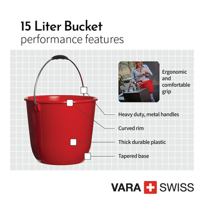 Swiss Made 15 Liter Bucket