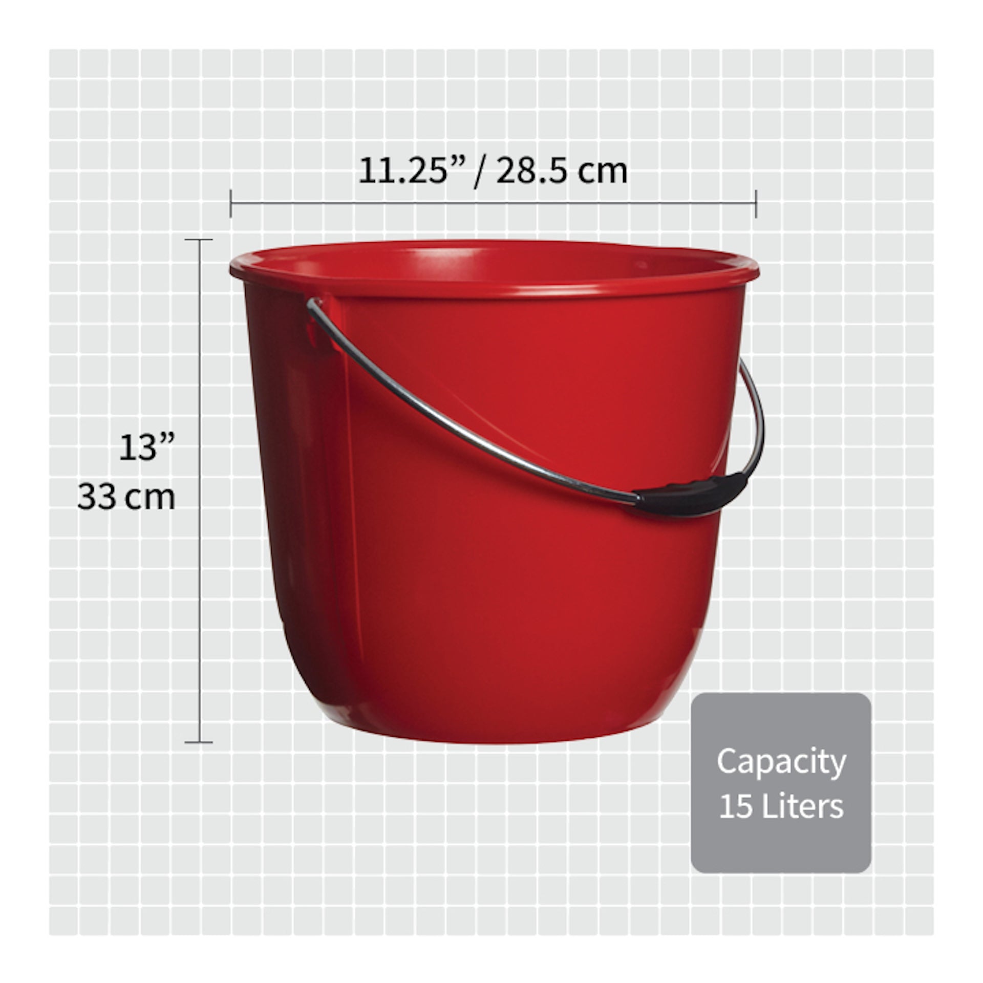 Swiss Made 15 Liter Bucket